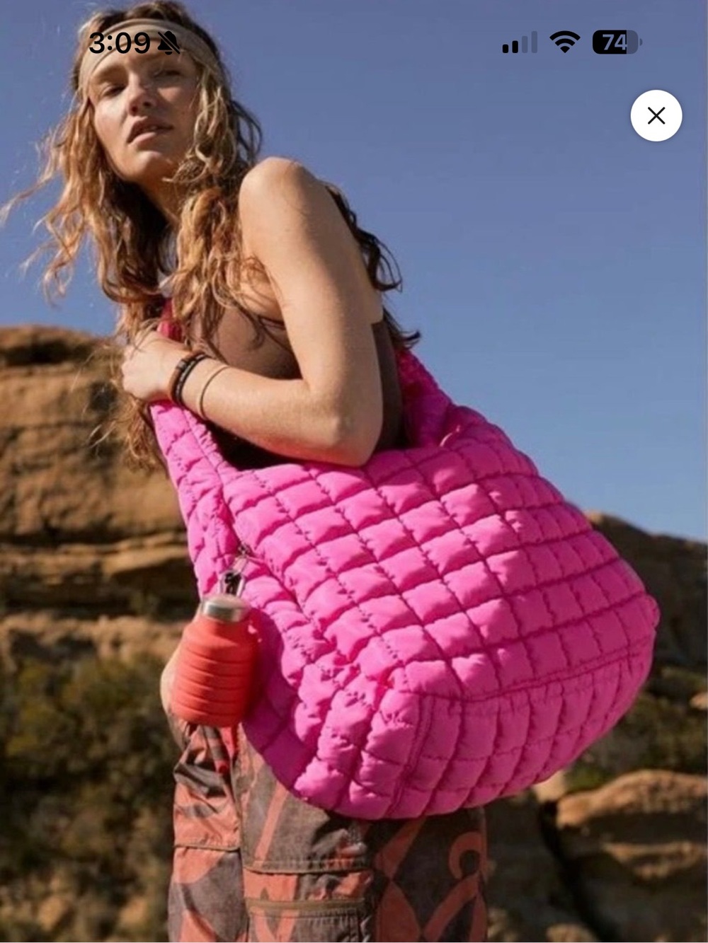 Free People Movement Quilted Carryall bag - SOLD OUT Color